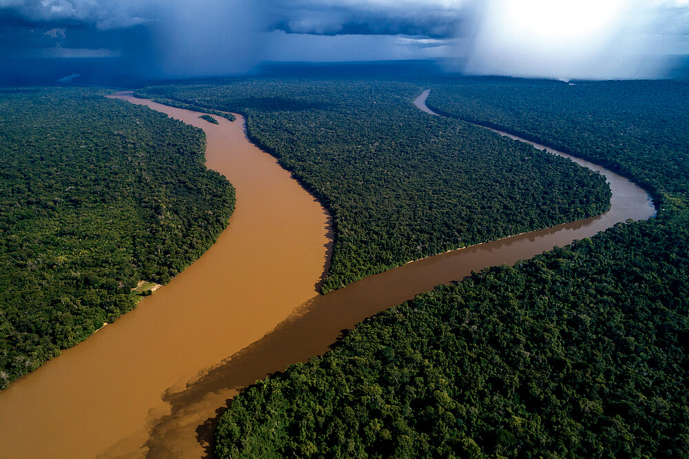  Encontro dos rios Guariba e Aripuanã em Apuí - Amazonas 