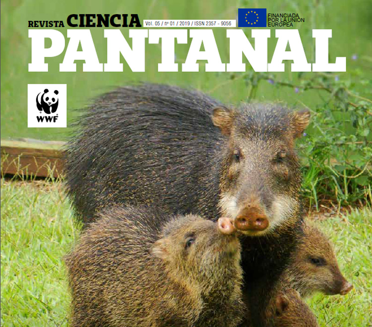  Portada de la revista Ciencia Pantanal - volumen 05. 