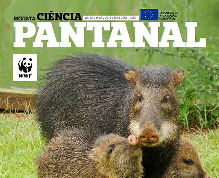  Capa da Revista Ciência Pantanal - Volume 05 