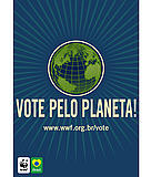 Cartazes Vote pelo Planeta