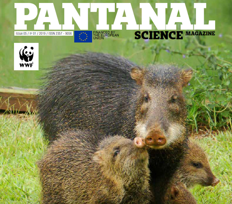  Science Pantanal Magazine cover. 