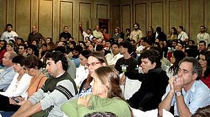 Participantes do seminário sobre efetividade de gestão em unidades de conservação promovido pelo ... 
© WWF-Brasil/João Gonçalves