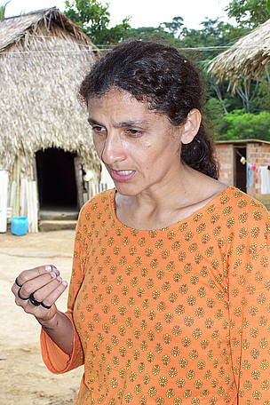 Ivaneide Bandeira Cardozo, coordenadora da Associação de Defesa Etno-Ambiental Kanindé