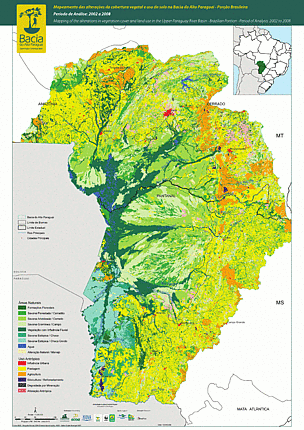 Mapeamento das alterações da cobertura vegetal e uso do solo na Bacia do Alto Paraguai - Porção ... 
© WWF-Brasil
