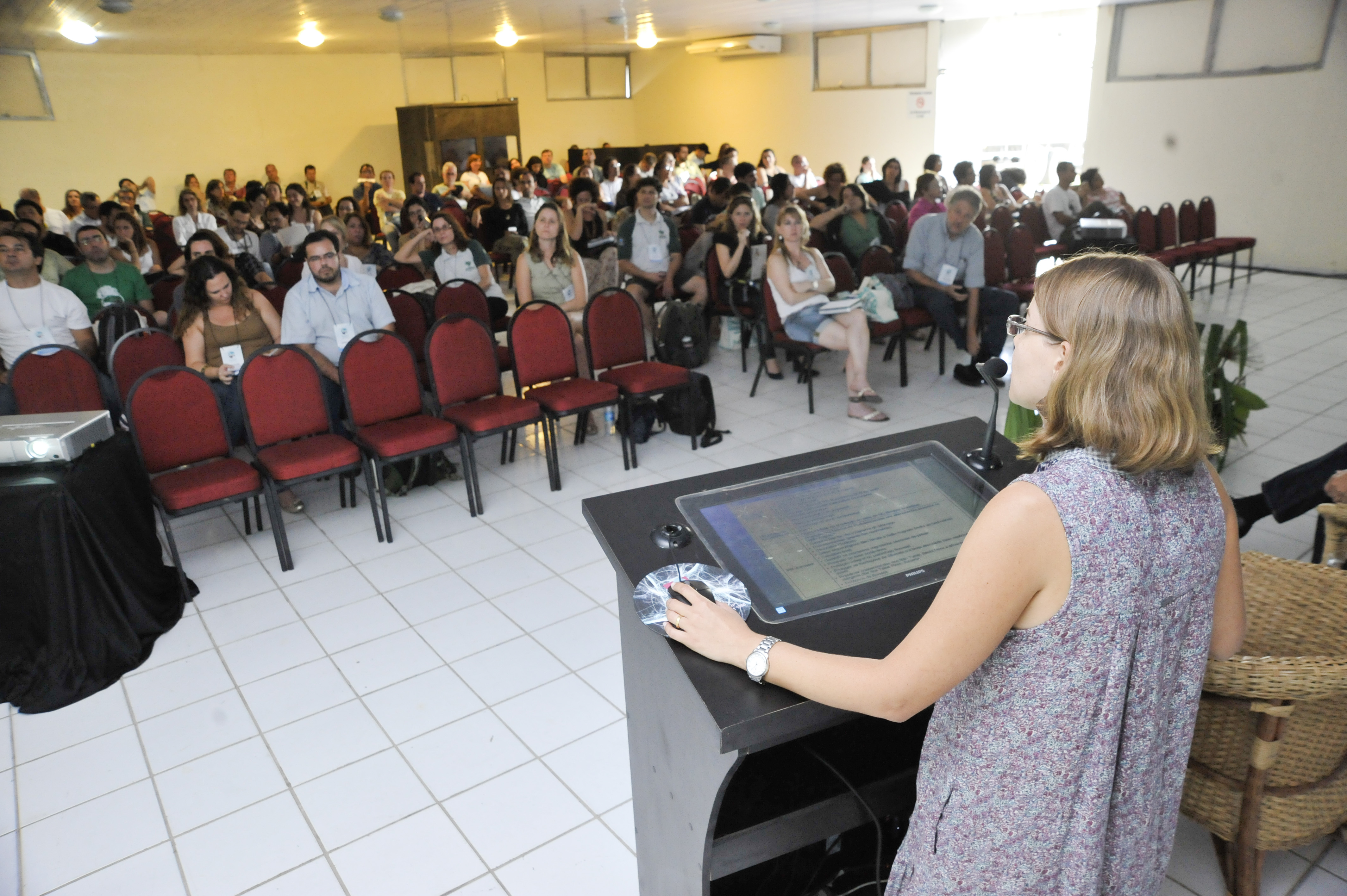 A analista ambiental do ICMBio, Ana Rafaela D'Amico, falou sobre o Mosaico da Amazônia Meridional, iniciativa que conta com o apoio do WWF-Brasil