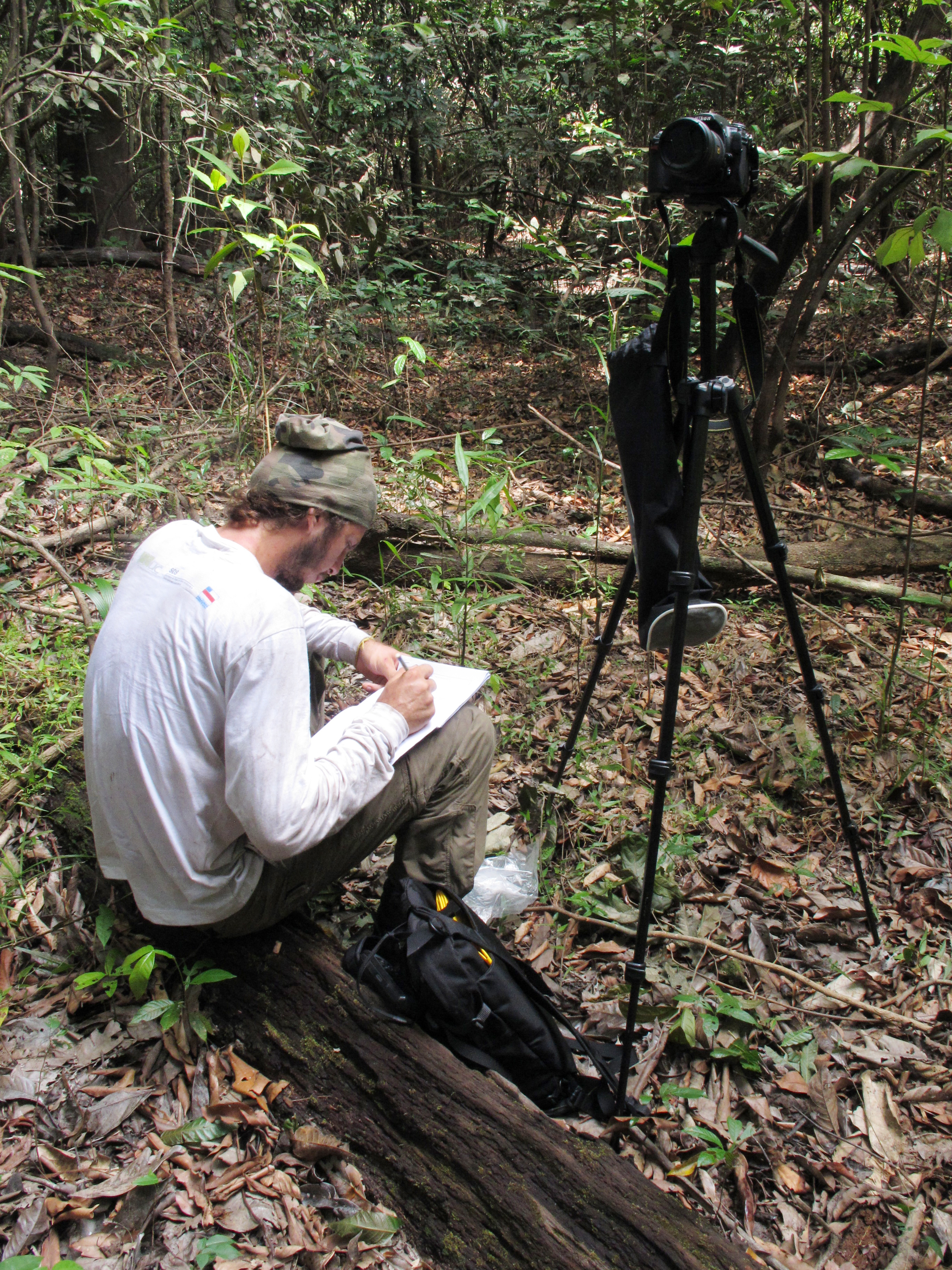 Ayslaner Gallo, engenheiro florestal. Expedição Guariba-Roosevelt 2010.
