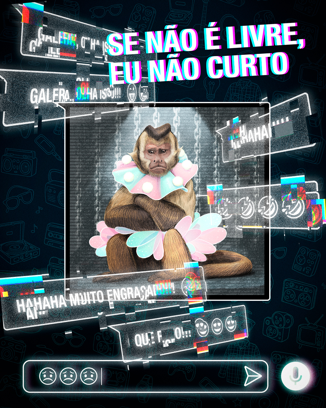 Enquanto os bichos domesticados teriam dificuldades de sobreviver na natureza, os animais silvestres precisam de seu habitat.
