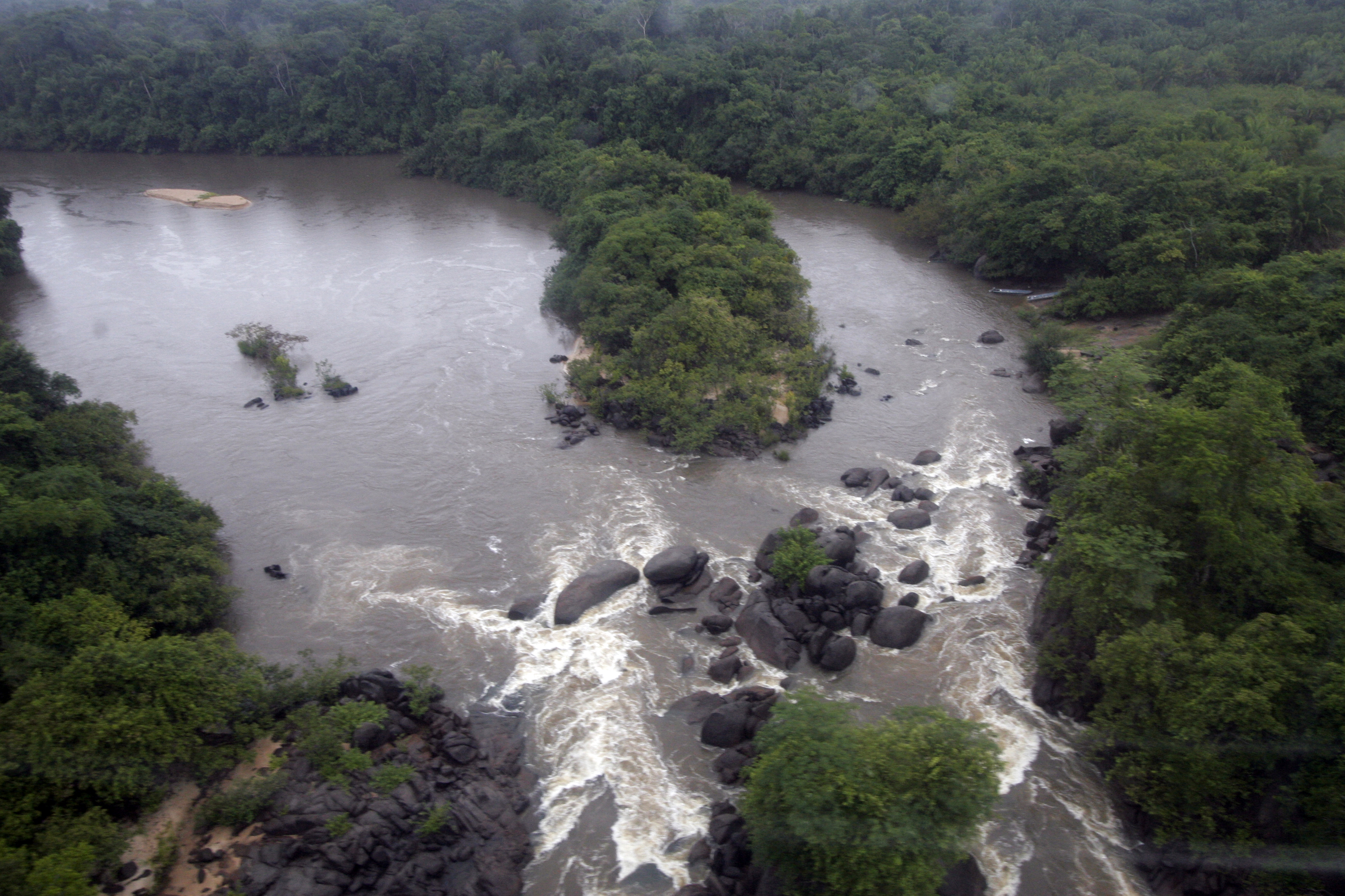 A Corredeira de Panelas, no Mato Grosso, é uma das paisagens naturais que estão dentro da área do MAM