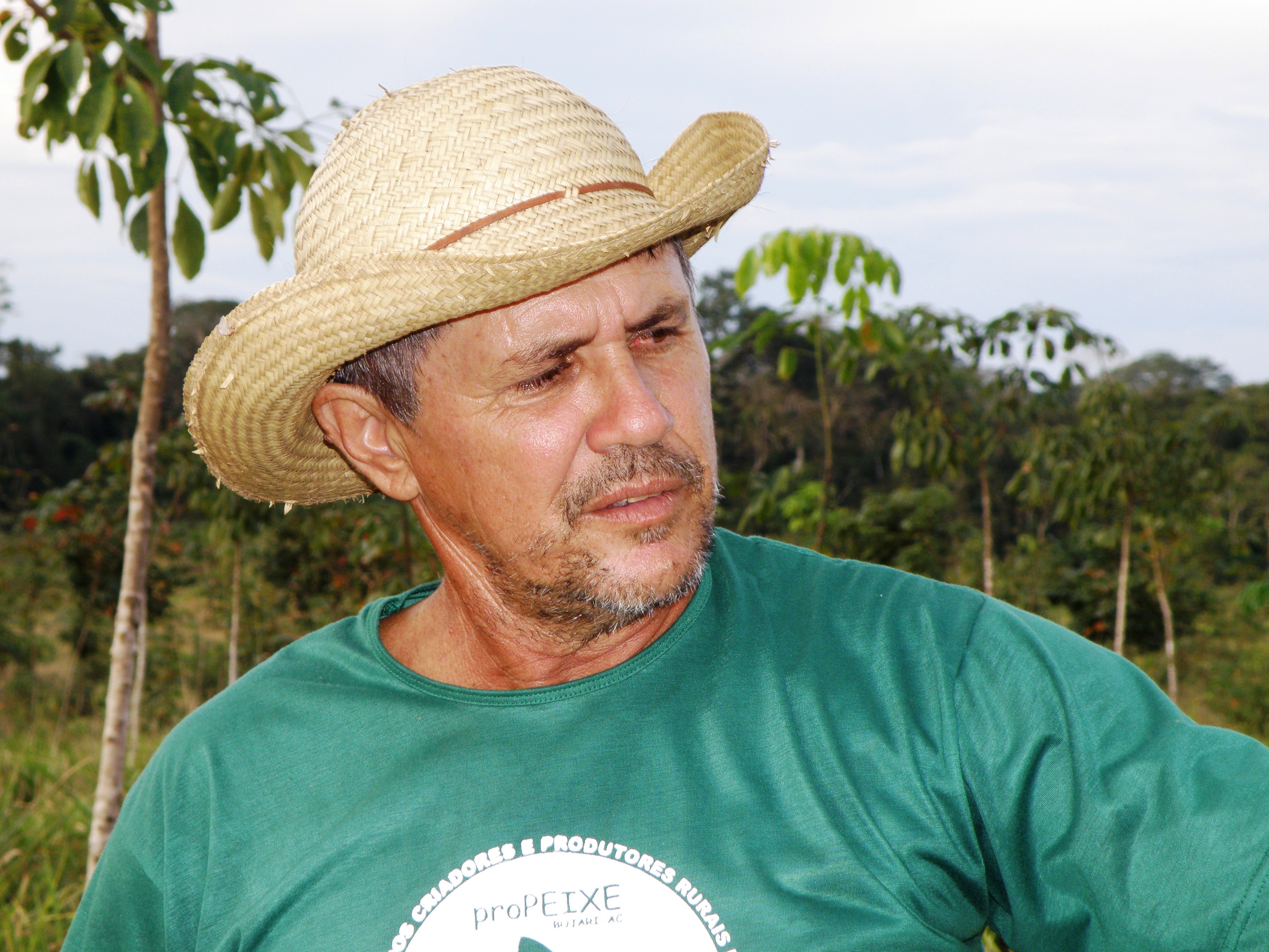 Paulo Sérgio Peres, médio produtor agrícola no Acre