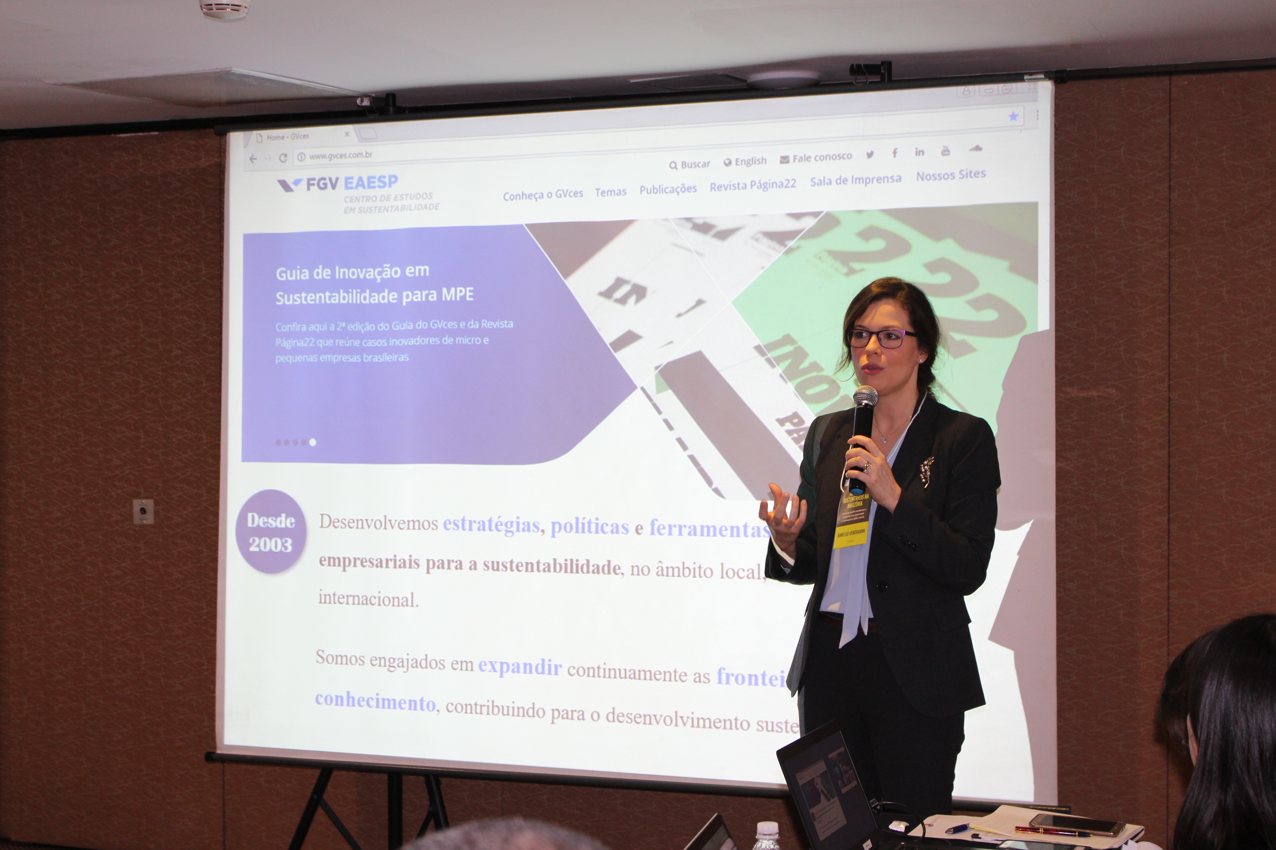 Annelise Vendramini, da FGV: 