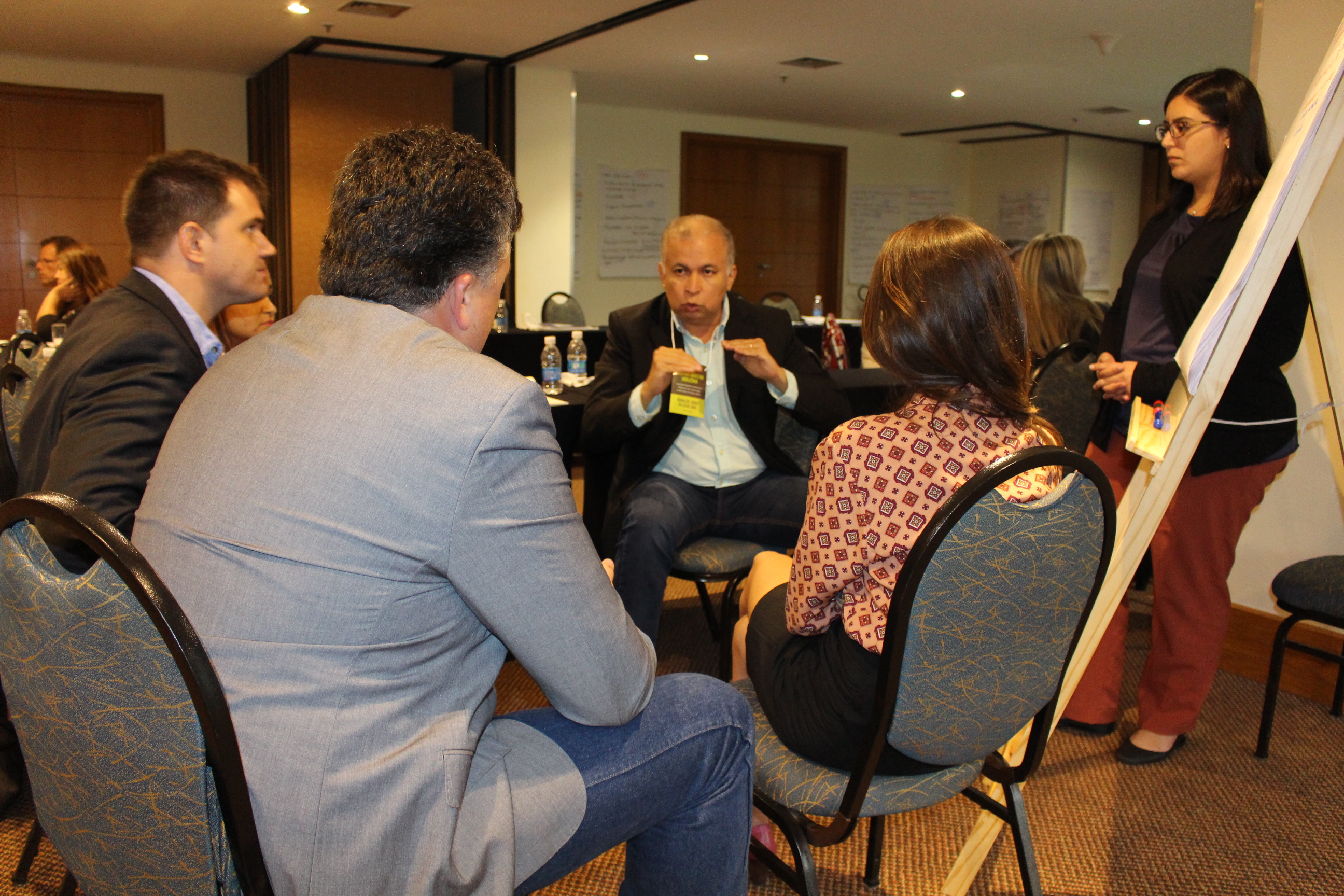 O workshop contou com palestras, paineis e debates em grupo