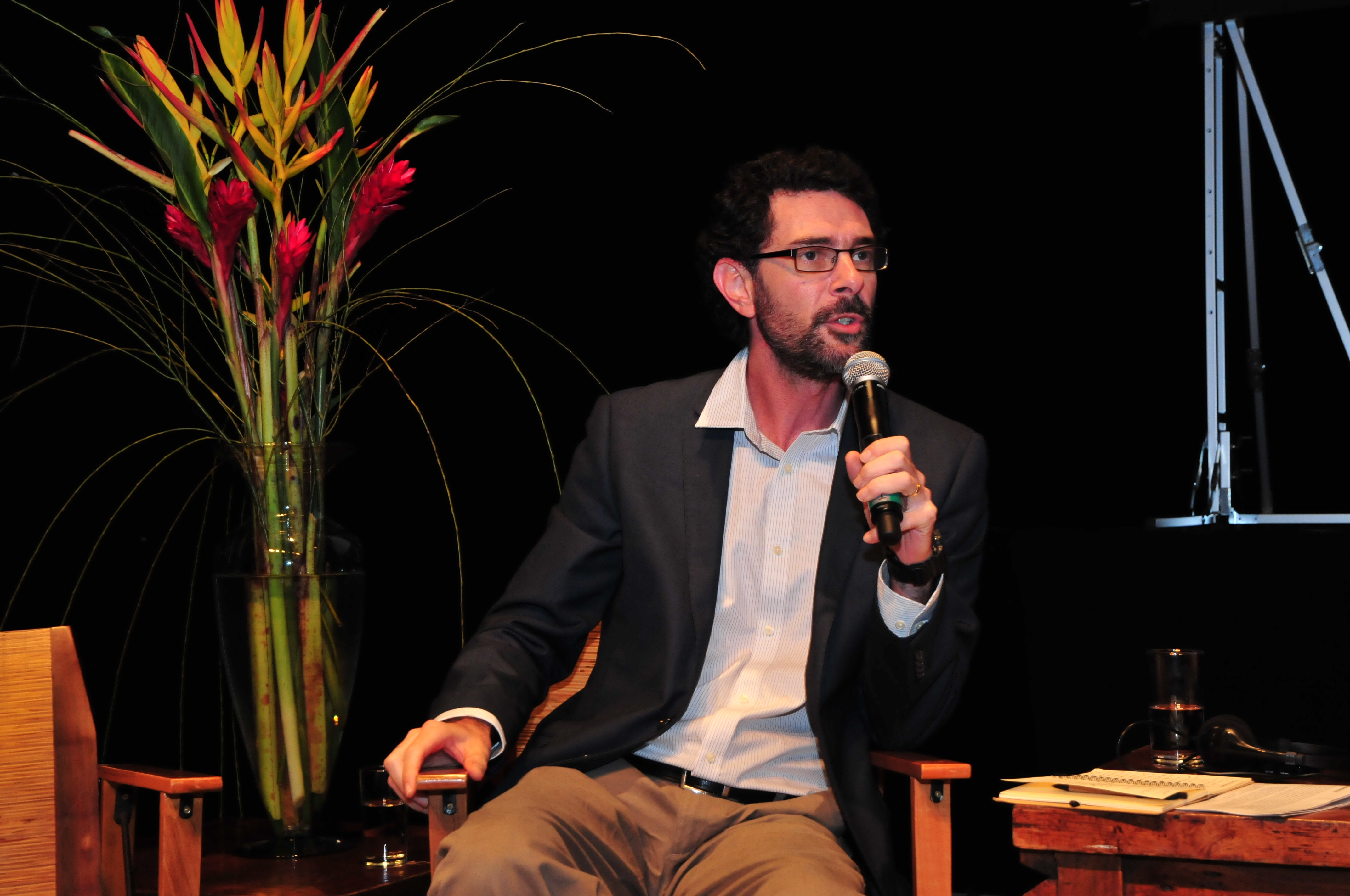 O coordenador do Programa Amazônia, Mauro Armelin, durante o Acre Day, na Rio+20
