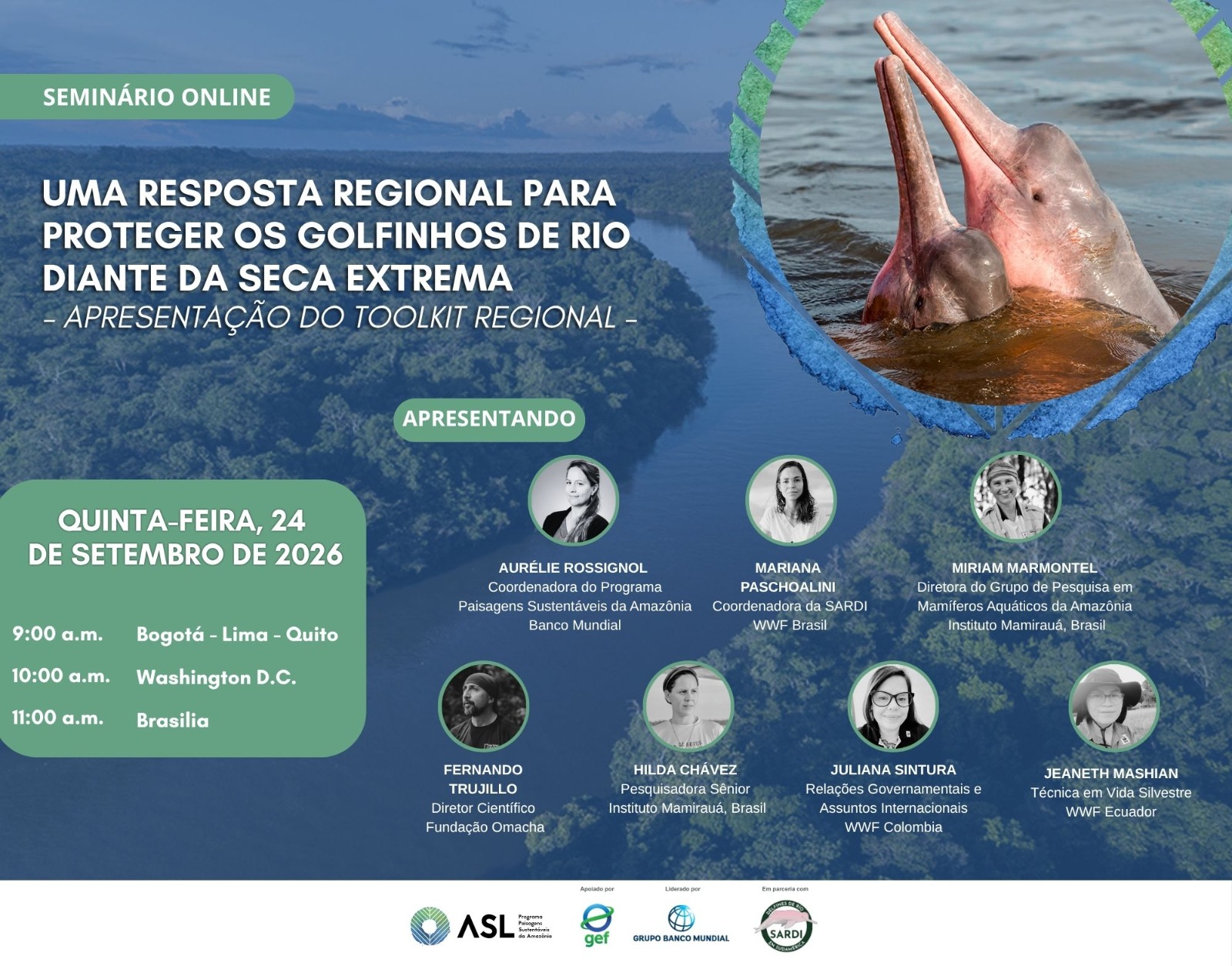 Os resultados desse esforço serão apresentados no webinar 