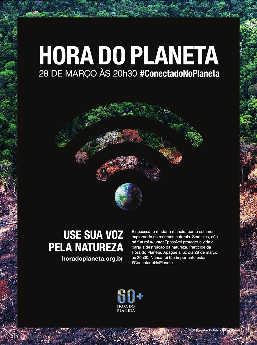  Cartaz Hora do Planeta 2020 