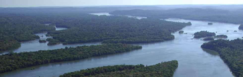  Vista aérea do Rio Juruena 