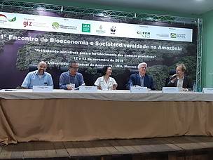 O 1º Encontro de Bioeconomia e Sociobiodiversidade reuniu diversas instituições em Manaus (AM)